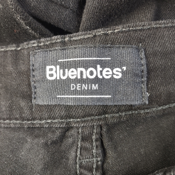 Bluenotes Denim NWT Jeans Brodie Slim Straight Leg 31" Inseam Zip Fly Black - Picture 10 of 12